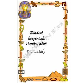   Ajándékkártya tanároknak könyvjelzőhöz, kulcstartóhoz