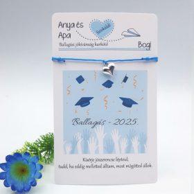 Ballagási jókívánság karkötő végzősöknek 2.