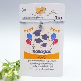 Ballagási jókívánság karkötő végzősöknek 4.