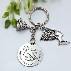 tortenelemtanar_ajandek_kulcstarto