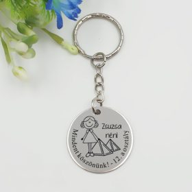 tortenelemtanar_ajandek_kulcstarto