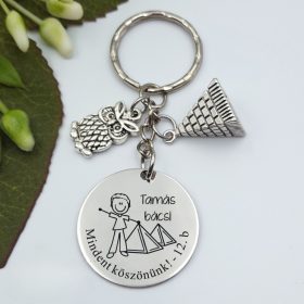 tortenelemtanar_ajandek_kulcstarto