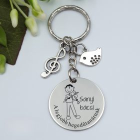 hegedutanar_ajandek_kulcstarto