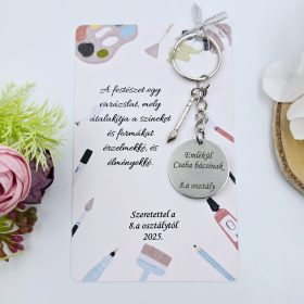 ajandek_rajztanaroknak_kulcstarto