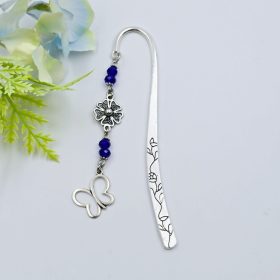 "Sophia"- virágos, pillangós könyvjelző