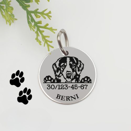 Kutyabiléta saját kutyusod nevével - berni pásztor