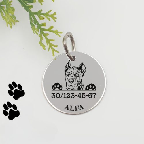 Kutyabiléta saját kutyusod nevével - cane corso 1.