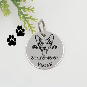 Kutyabiléta saját kutyusod nevével - corgi