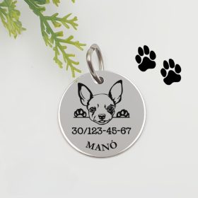 Kutyabiléta saját kutyusod nevével - csivava 4.
