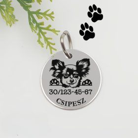 Kutyabiléta saját kutyusod nevével - csivava 5.