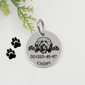   Kutyabiléta saját kutyusod nevével - havannai pincs, havanese