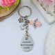Kulcstartó egyedi gravírozással, charmokkal 16. 