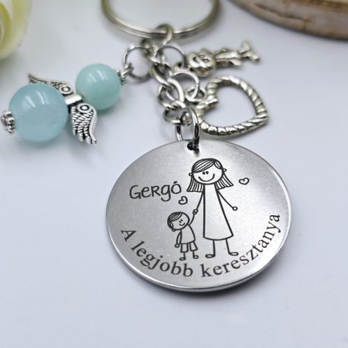 keresztanyu_ajandek_kulcstarto