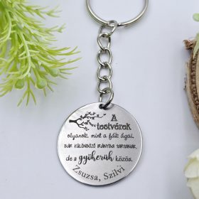 Ajándék a legjobb testvérnek, kulcstartó