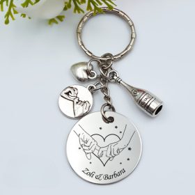 Kulcstartó szerelmi évfordulóra