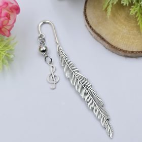 Könyvjelző charm dísszel - violinkulcs (énektanároknak)