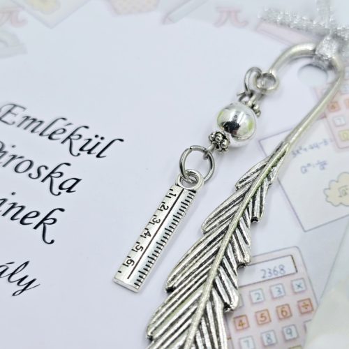 Ajándék könyvjelző matematikatanároknak, ajándék matek tanároknak