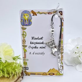 Ballagási könyvjelző történelemtanároknak, ajándék történelem tanárnak 