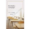 Könyvjelző évszám charmmal, ajándékkártyán