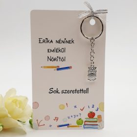 bagoly_kulcstarto_ajandek_tanaroknak