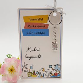 bagoly_kulcstarto_ajandek_tanaroknak