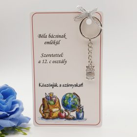 bagoly_kulcstarto_ajandek_tanaroknak