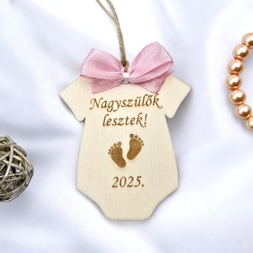 Baba bejelentő karácsonyi ajándékszett (fiús, lányos, és semleges színben) - 06.