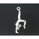 Tornásznő charm 01.