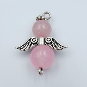 Angyalka - rózsaszín gyöngy