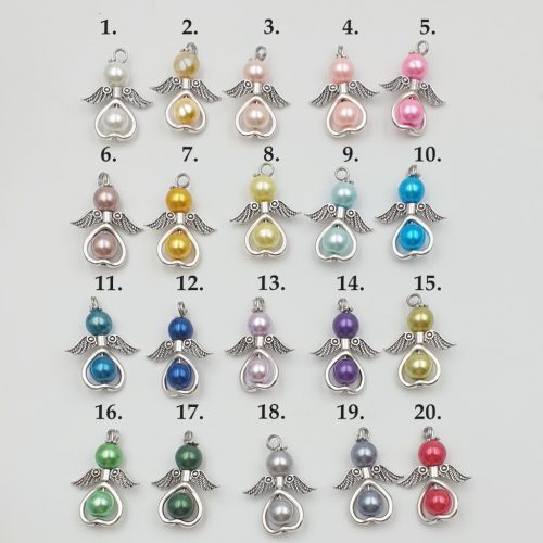 Angyalkás könyvjelző ajándékkártyán - A szeretet anya és gyermeke között...