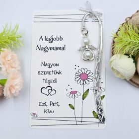   Ajándék a legjobb Nagymamának! Könyvjelző ajándékkártyán