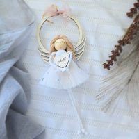 Makramé angyalok, babák