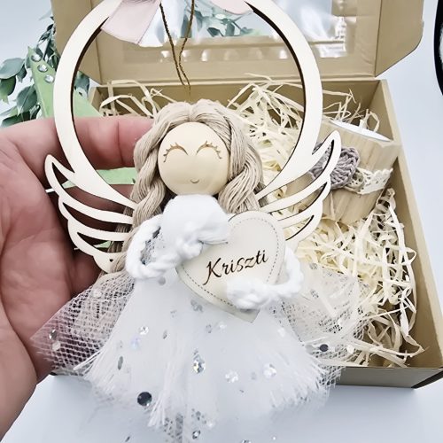 Kézműves karácsonyi ajándékdoboz