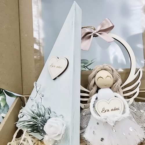 Kézműves karácsonyi ajándékdoboz