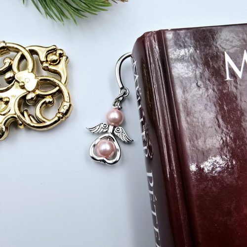 Angyalkás könyvjelző karácsonyi ajándékkártyán - 2.