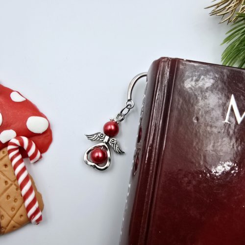 Angyalkás könyvjelző karácsonyi ajándékkártyán - 8.