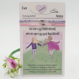 Ajándék testvérnek, páros karkötő 