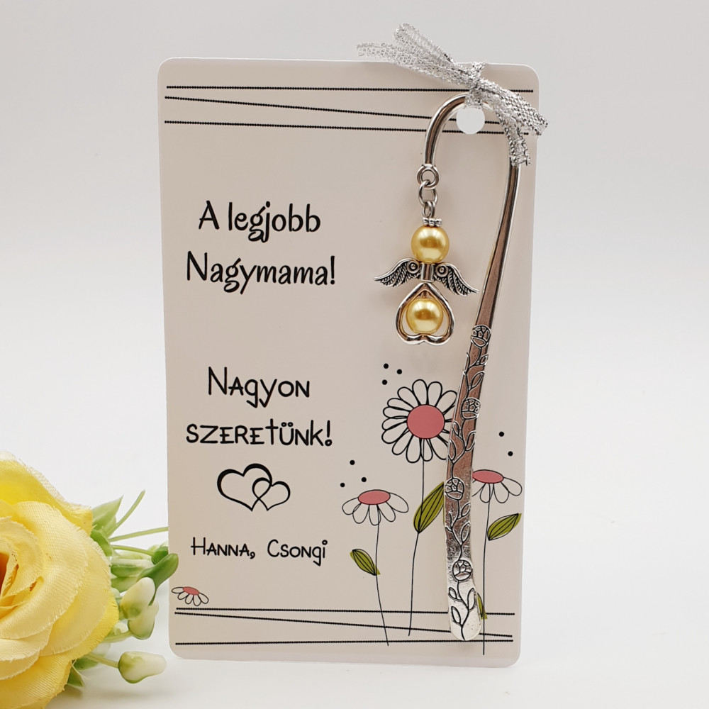 Ajándékkártyás könyvjelzők anyák napjára